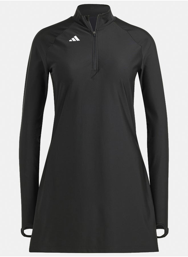 padded 3 stripes longsleeve women's full-cover wear top
